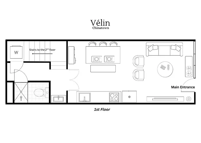Velin Chinatown - Entire House With 2 Bedrooms 펜션 *