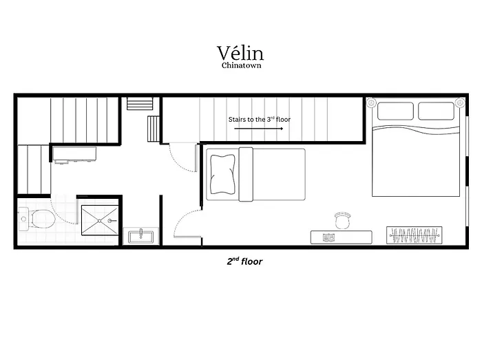 Velin Chinatown - Entire House With 2 Bedrooms 펜션 방콕